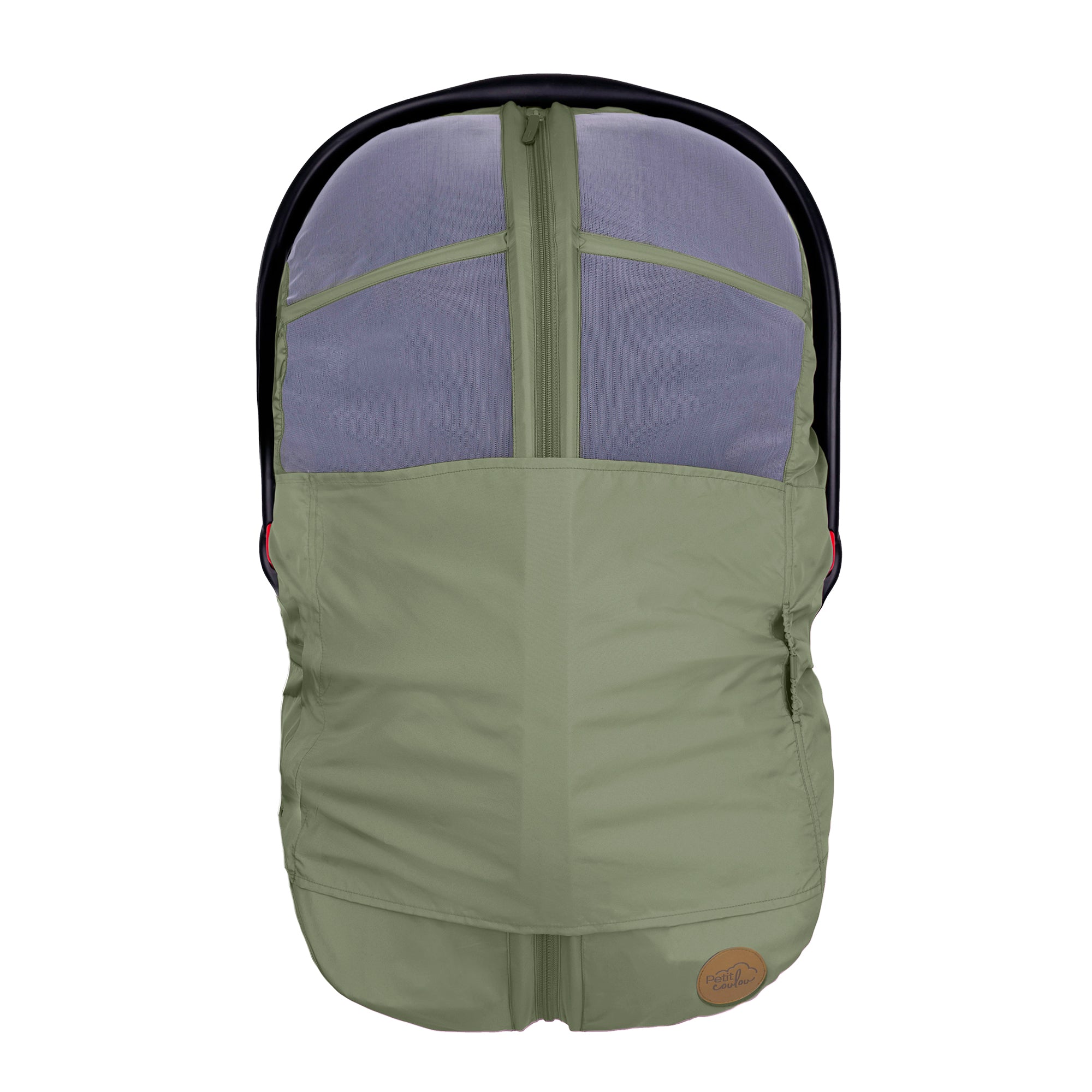 Housse été Sauge pour coquille qui protège bébé des moustiques, du soleil et qui résiste à l'eau