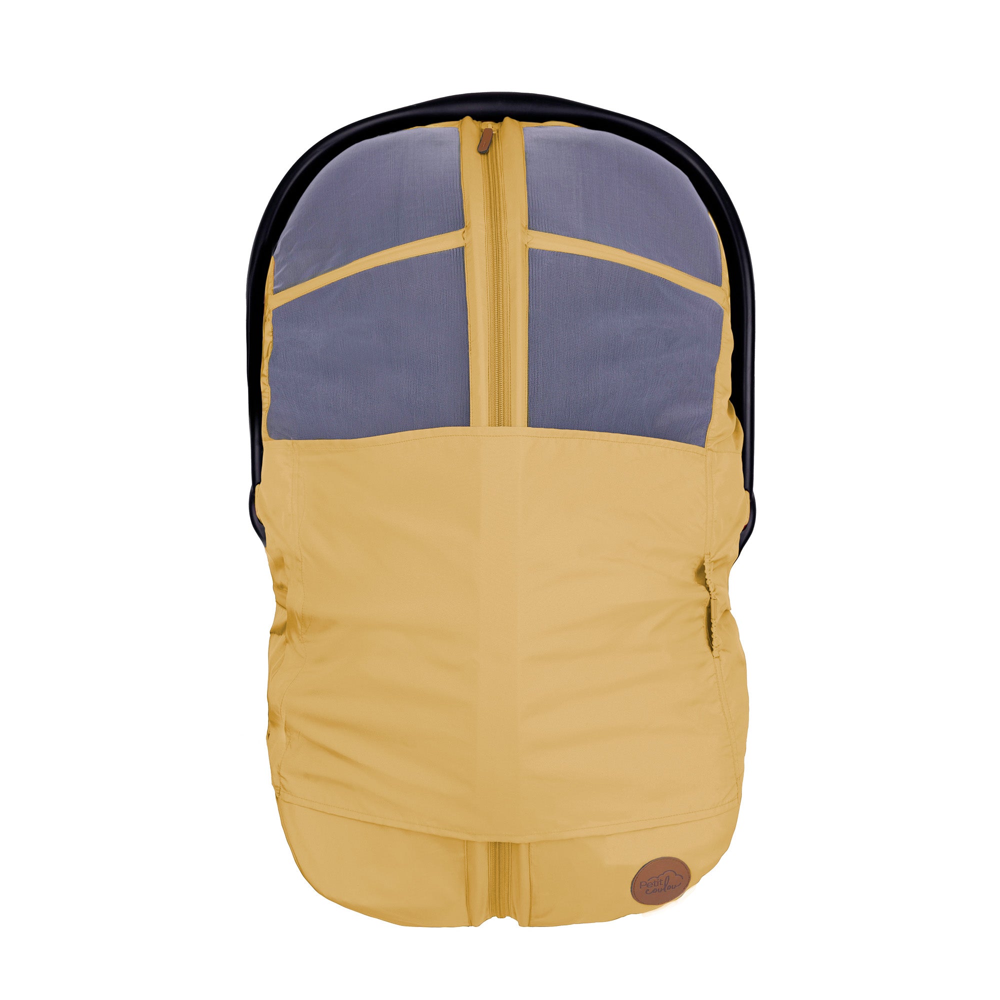 Banana summer car seat cover for baby by Petit Coulou