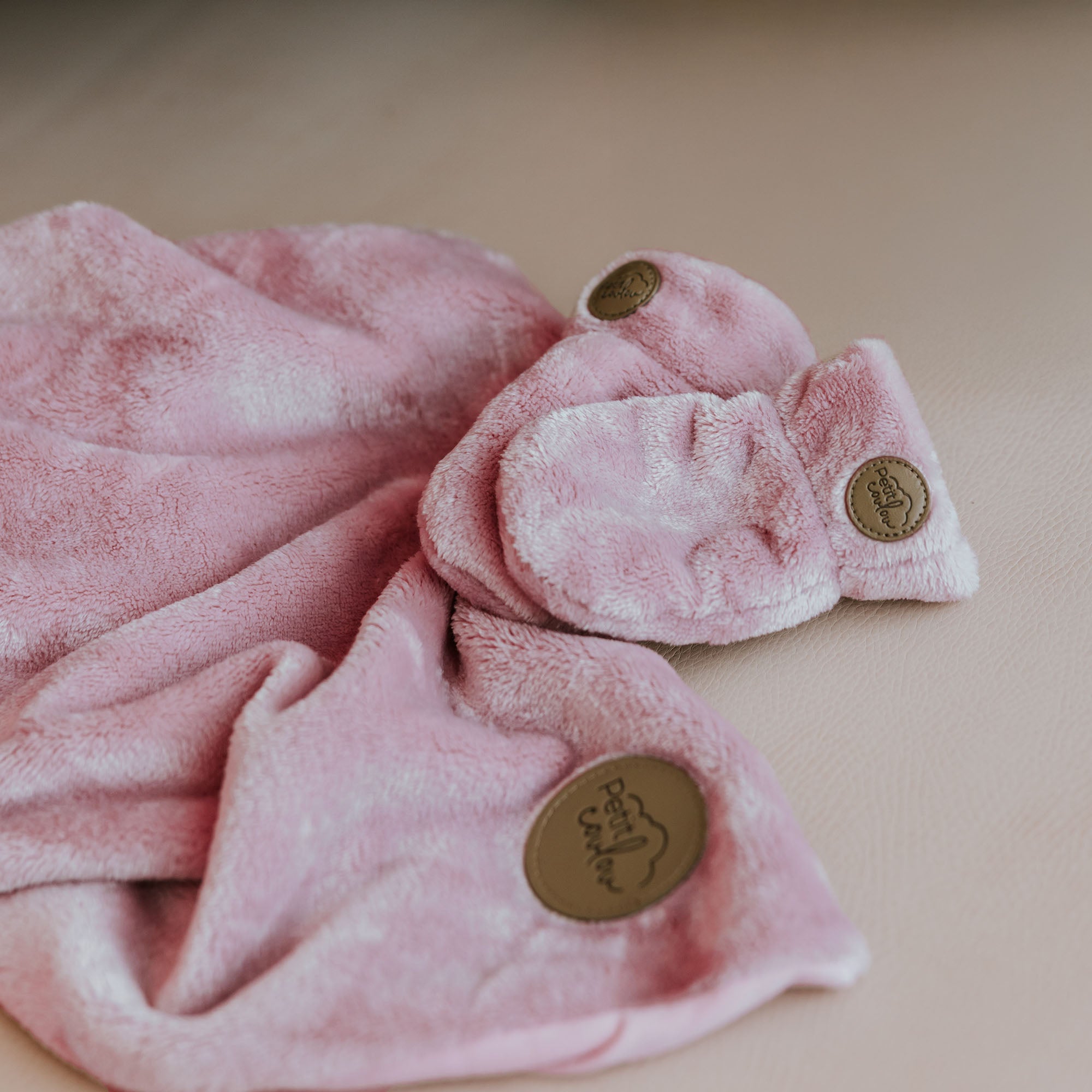 Minky Mittens For Baby (0-6m)