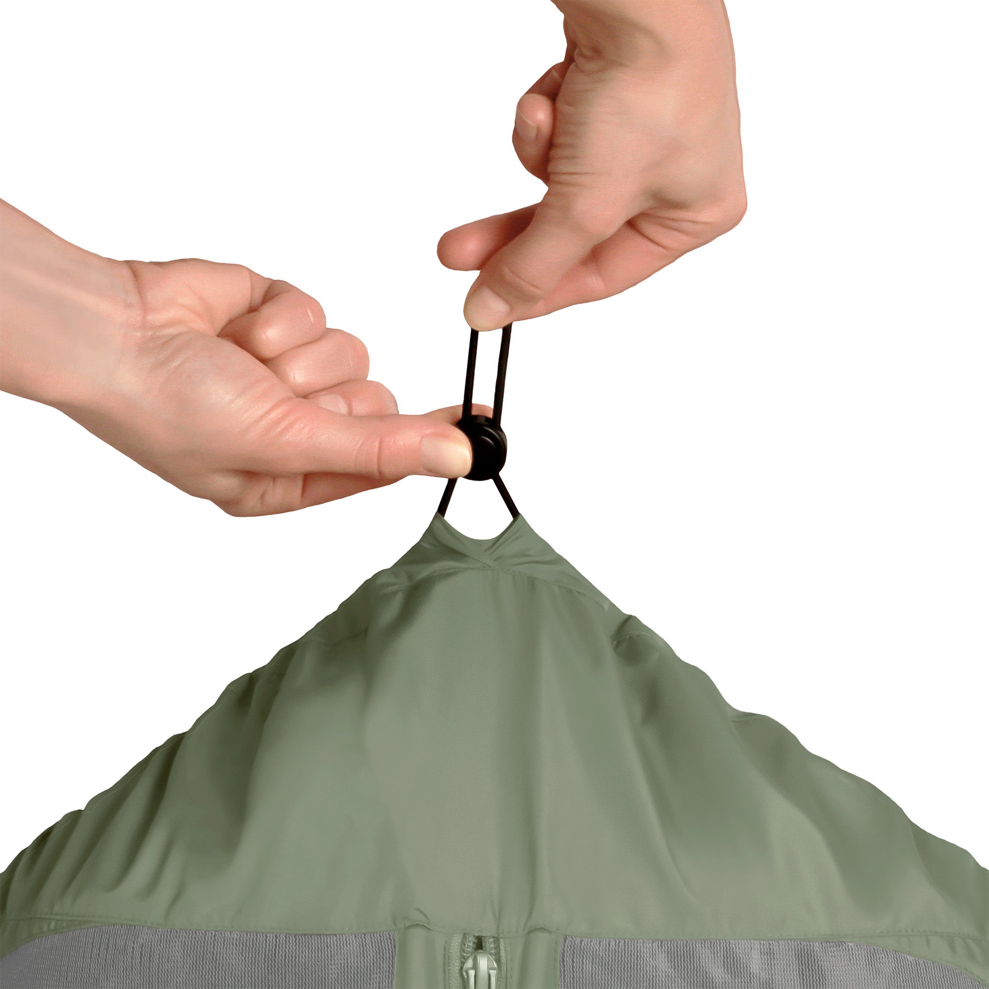 Élastique arrière de la housse été sauge pour coquille Petit Coulou