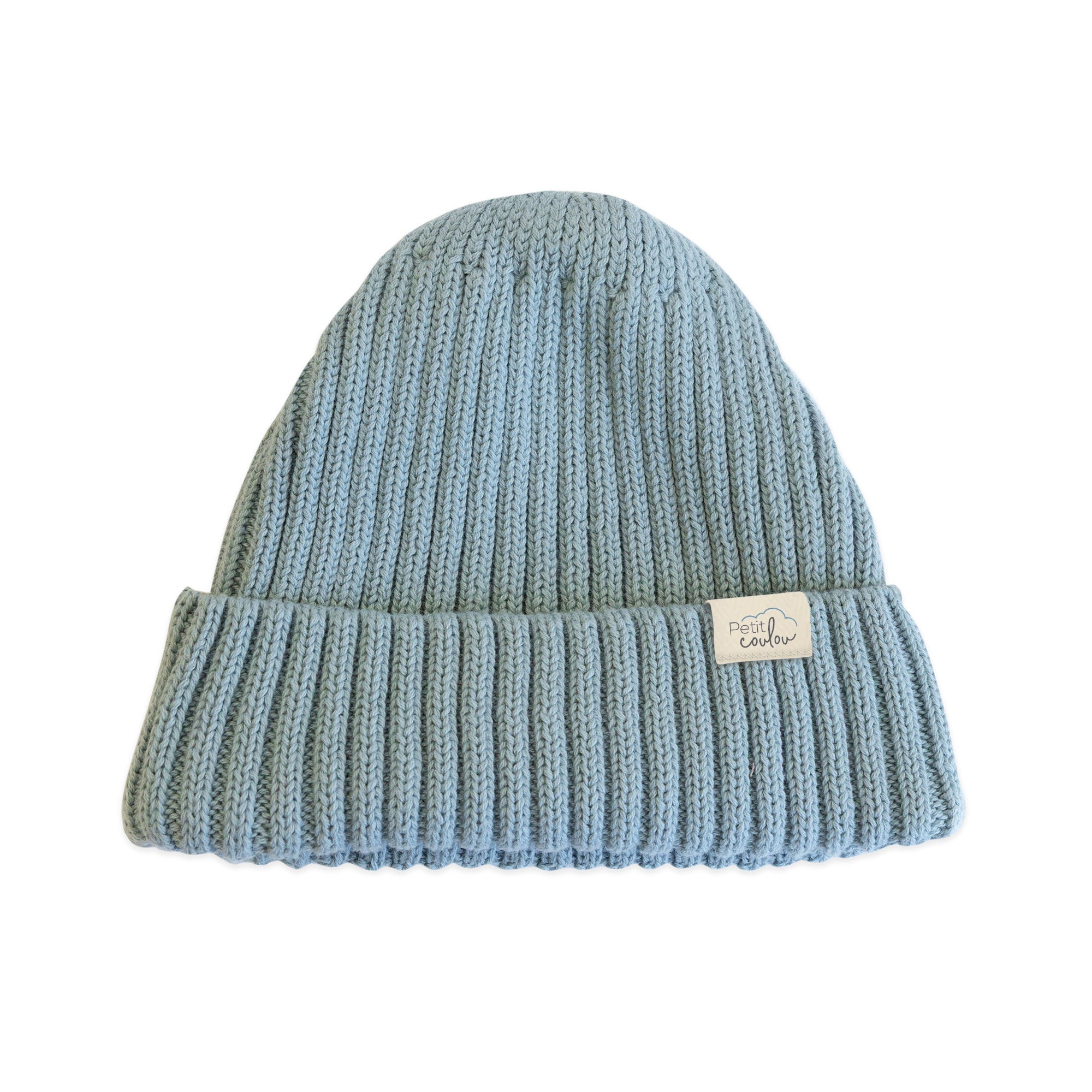 Evolutive knit hat for babies 0-6M