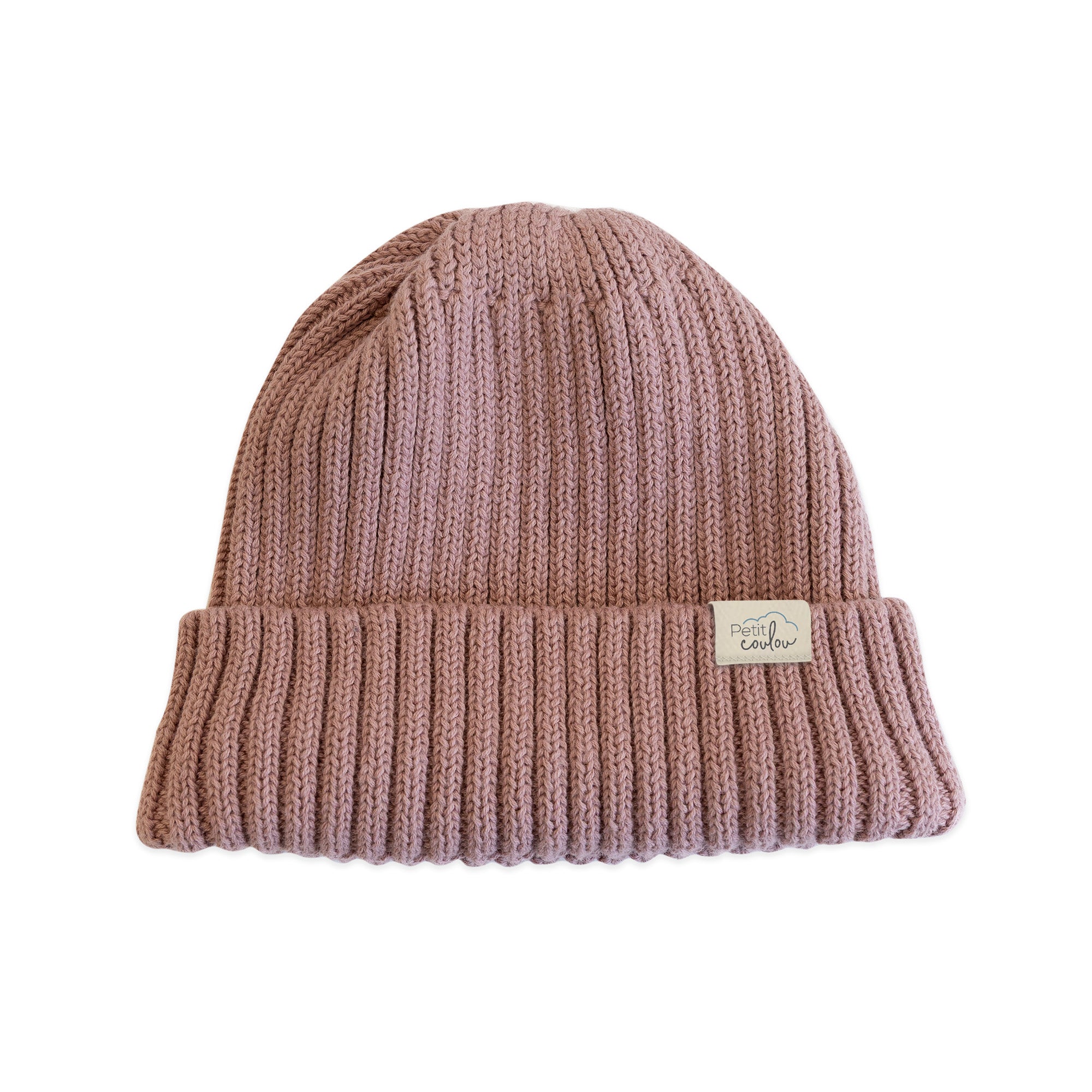Evolutive knit hat for babies 0-6M