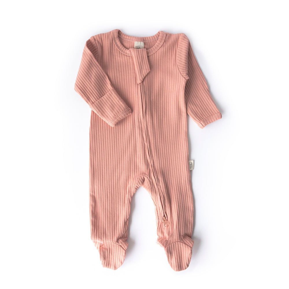 #Color_Pink - Bear#Couleur_Rose - Ourson _ Pink pyjama for baby 0-3m