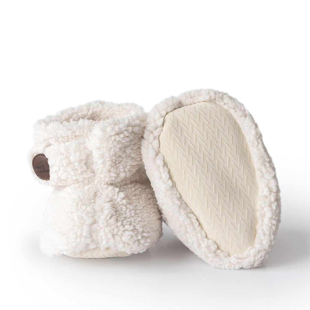 Sherpa booties for baby (0-12m)