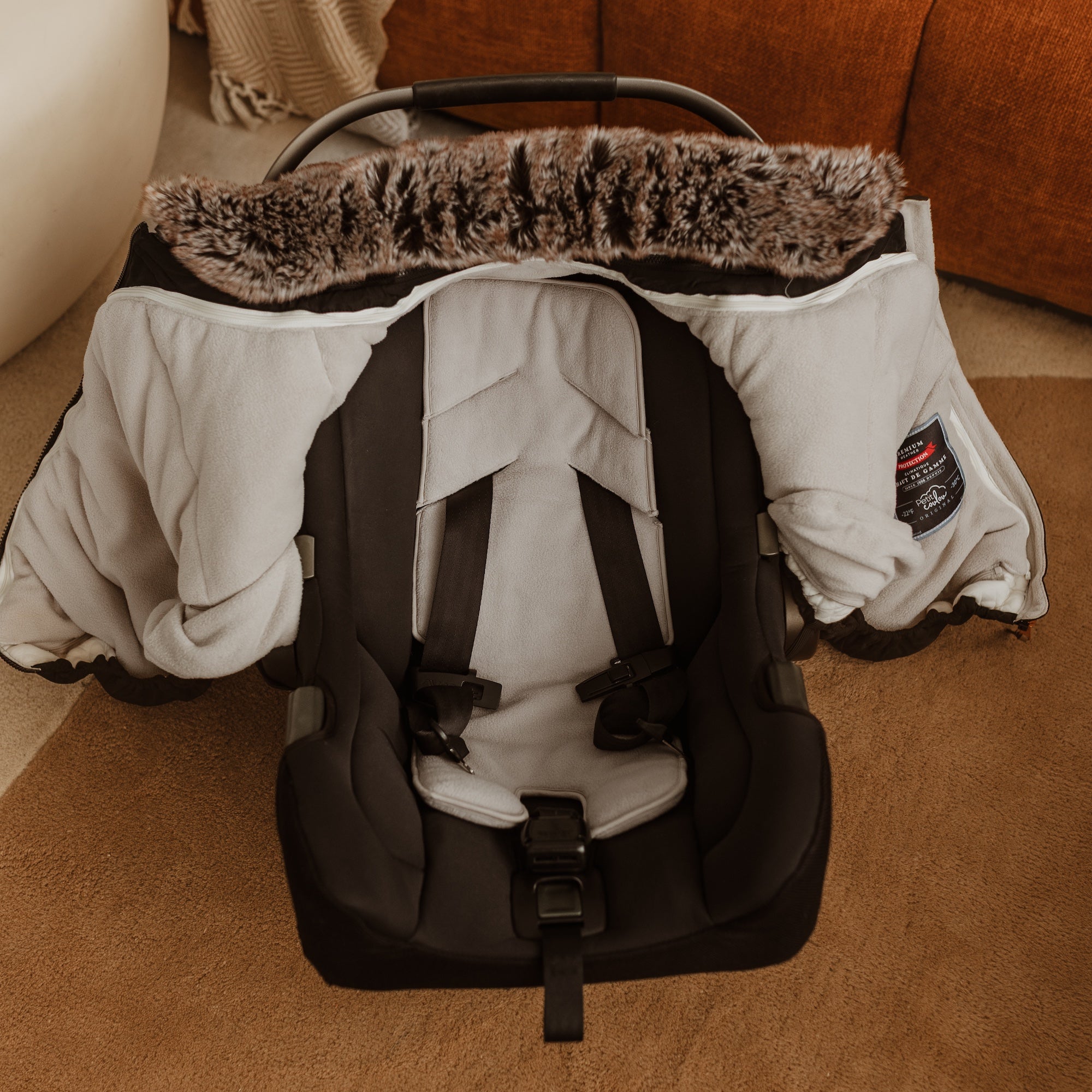 Insulated Backing and Liner Blanket For Car Seat