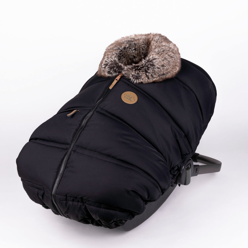 Winter infant car seat cover Petit Coulou