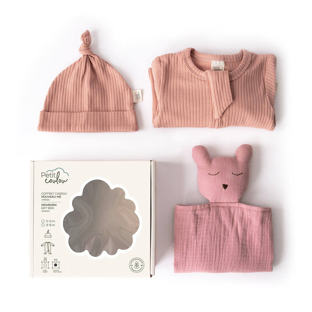 #Color_Pink - Bear#Couleur_Rose - Ourson