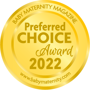 Baby Maternity Magazine 2022 Preferred choice award for Petit Coulou