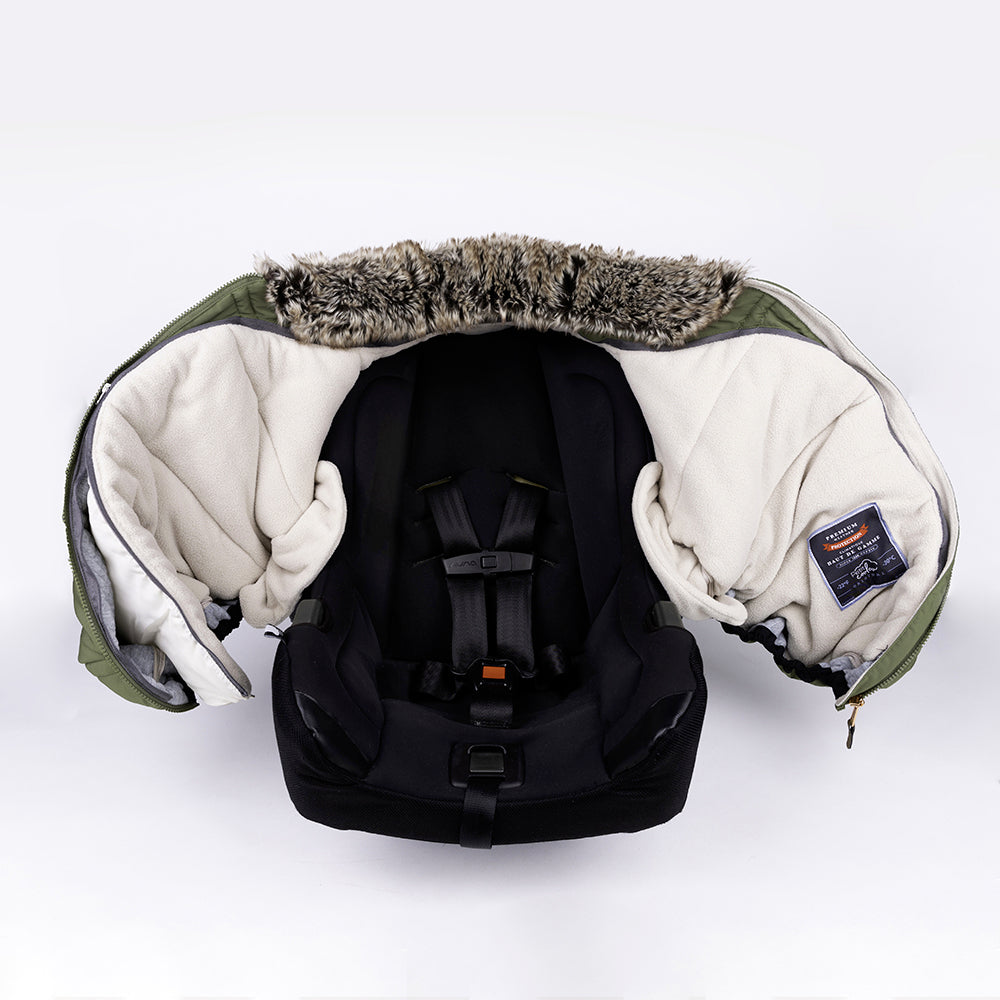 3 Seasons Car Seat Cover -  Wool Collection