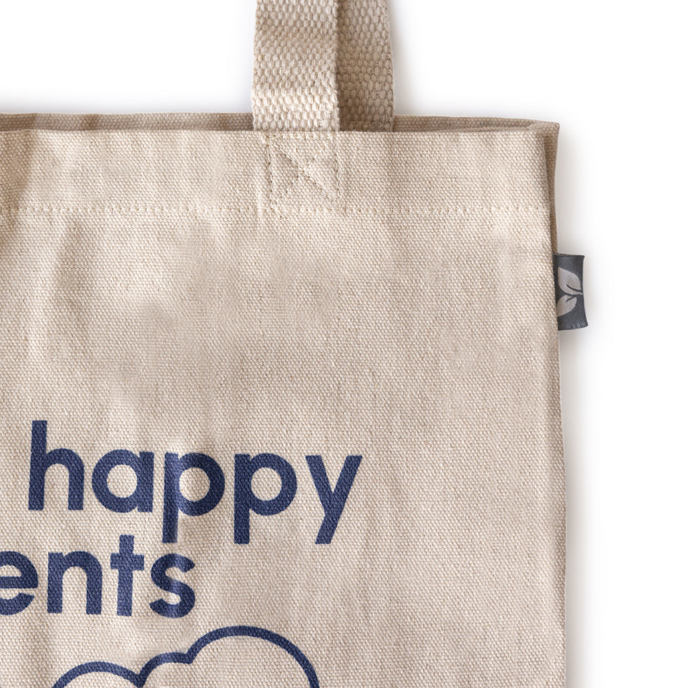 Sac réutilisable «The happy parents club»