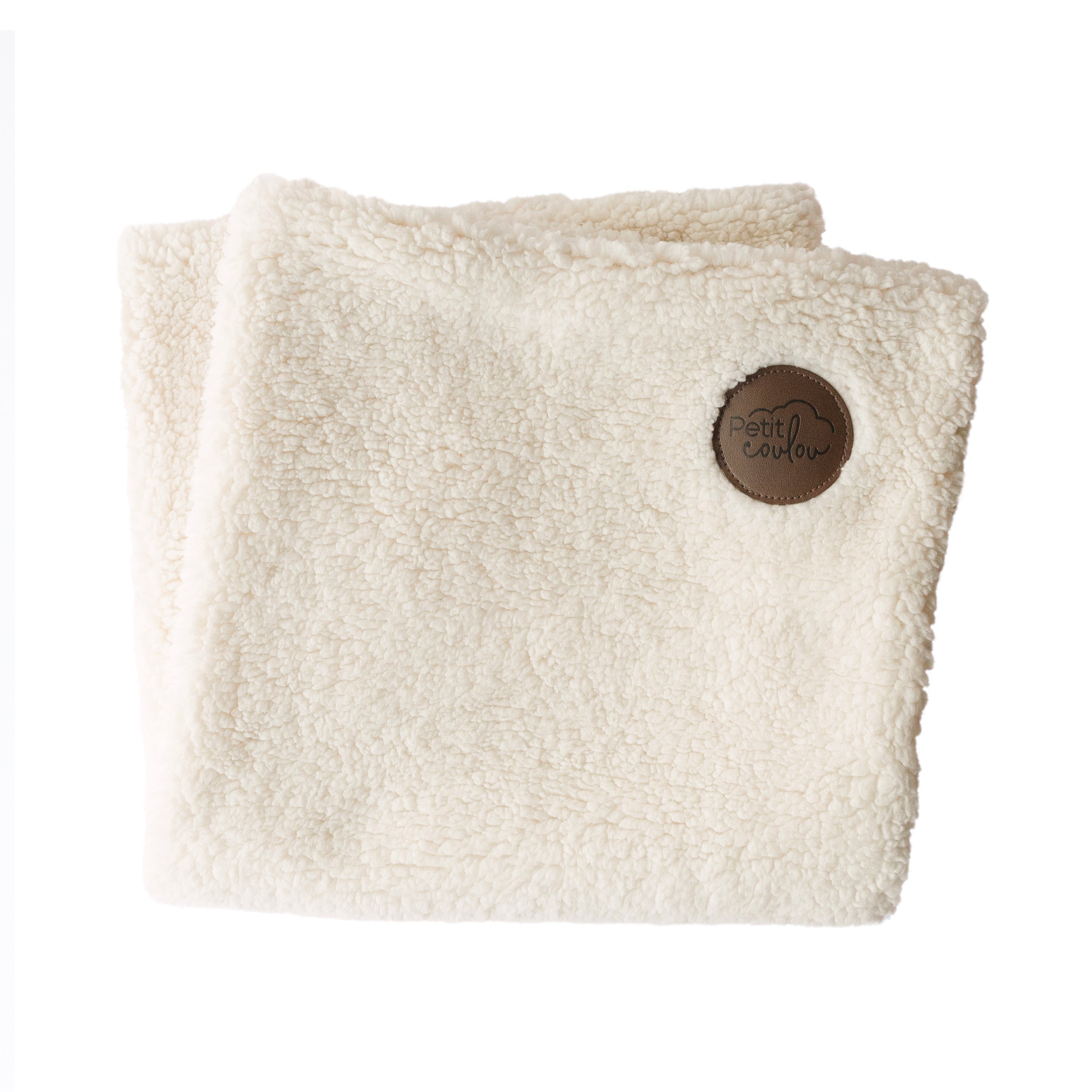 Sherpa car seat blanket for baby