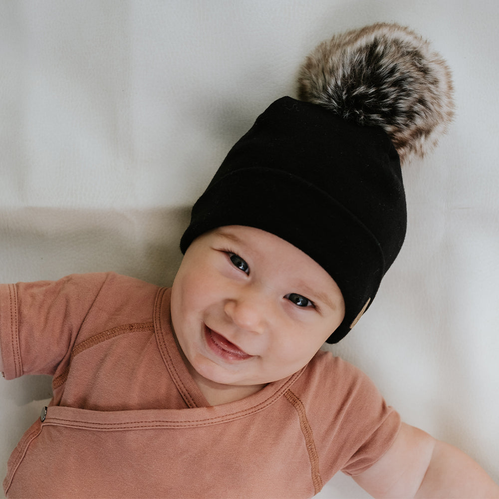 Baby pom pom hat online