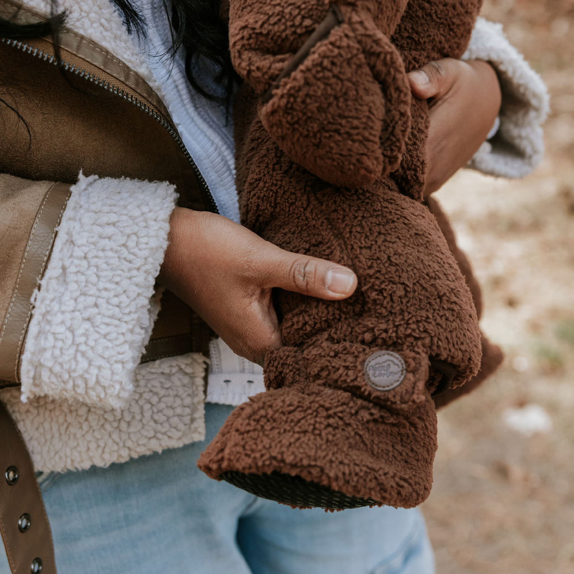 Bottines en Sherpa pour bébé (0-12m)
