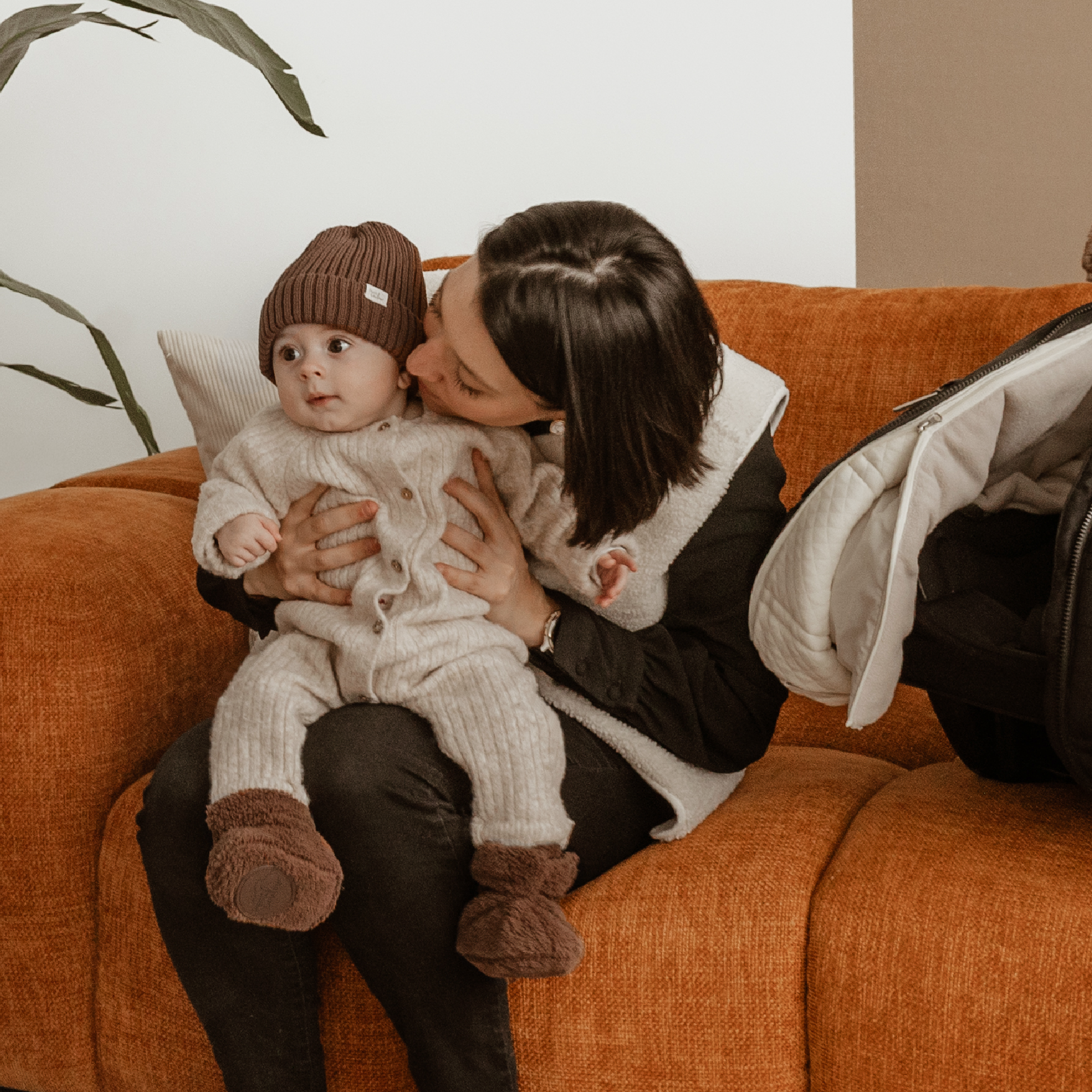 Bottines en Sherpa pour bébé (0-12m)