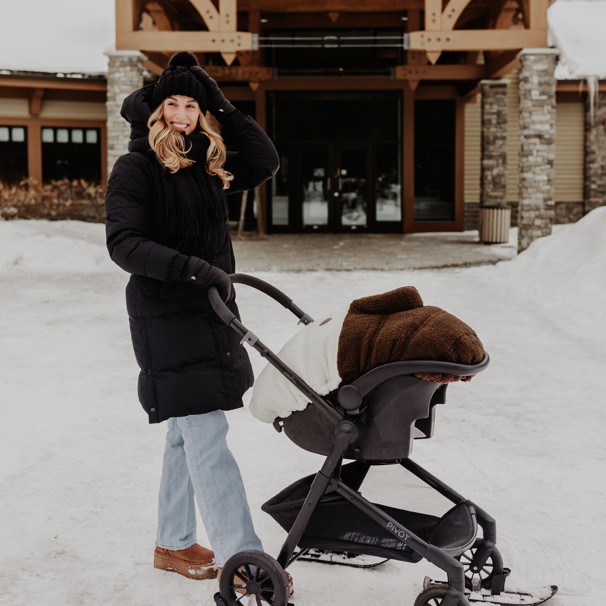 Housse hiver pour siège d'auto - Collection Sherpa (-30°C à 5°C)