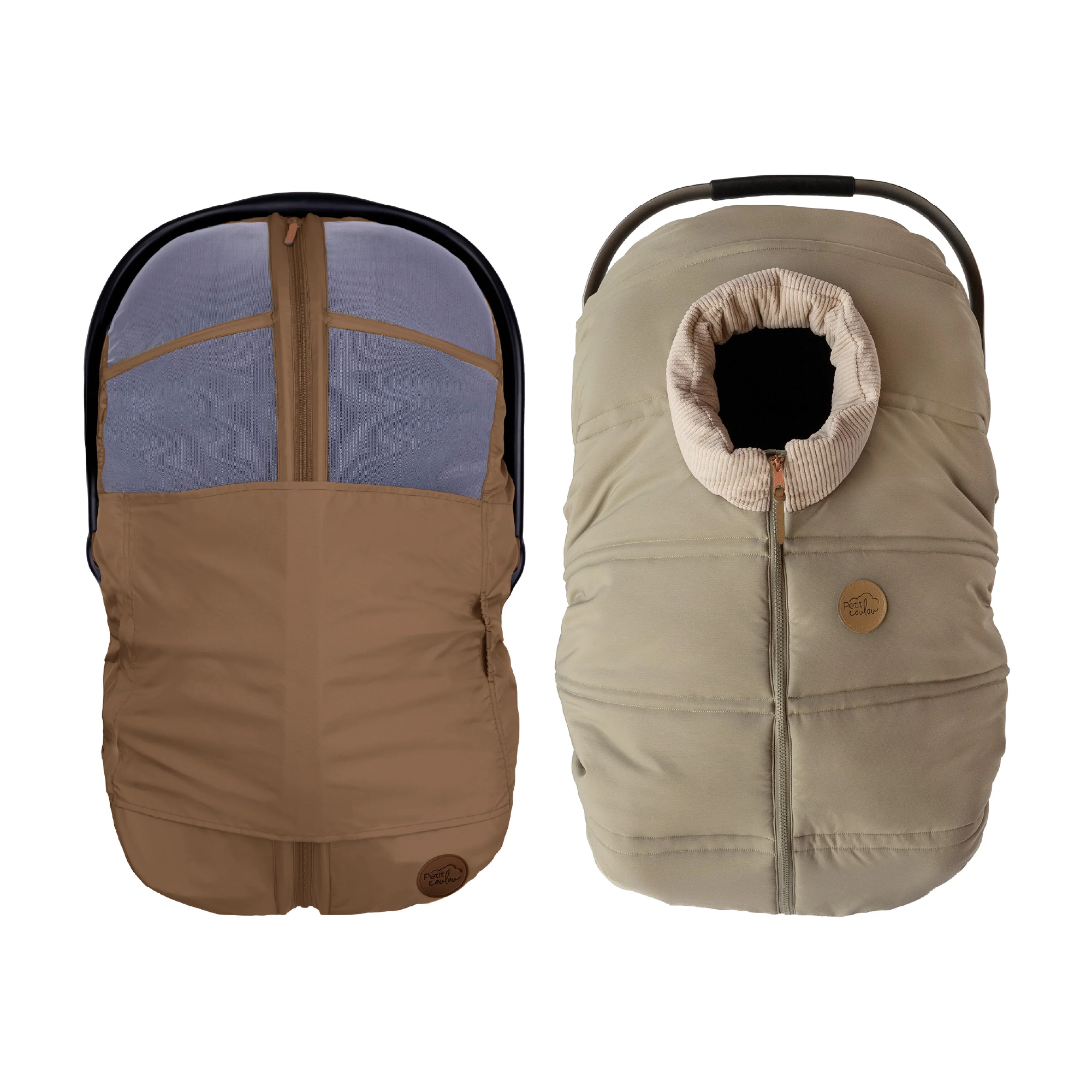 Combo : Housse légère et housse été 4-en-1 pour siège d'auto