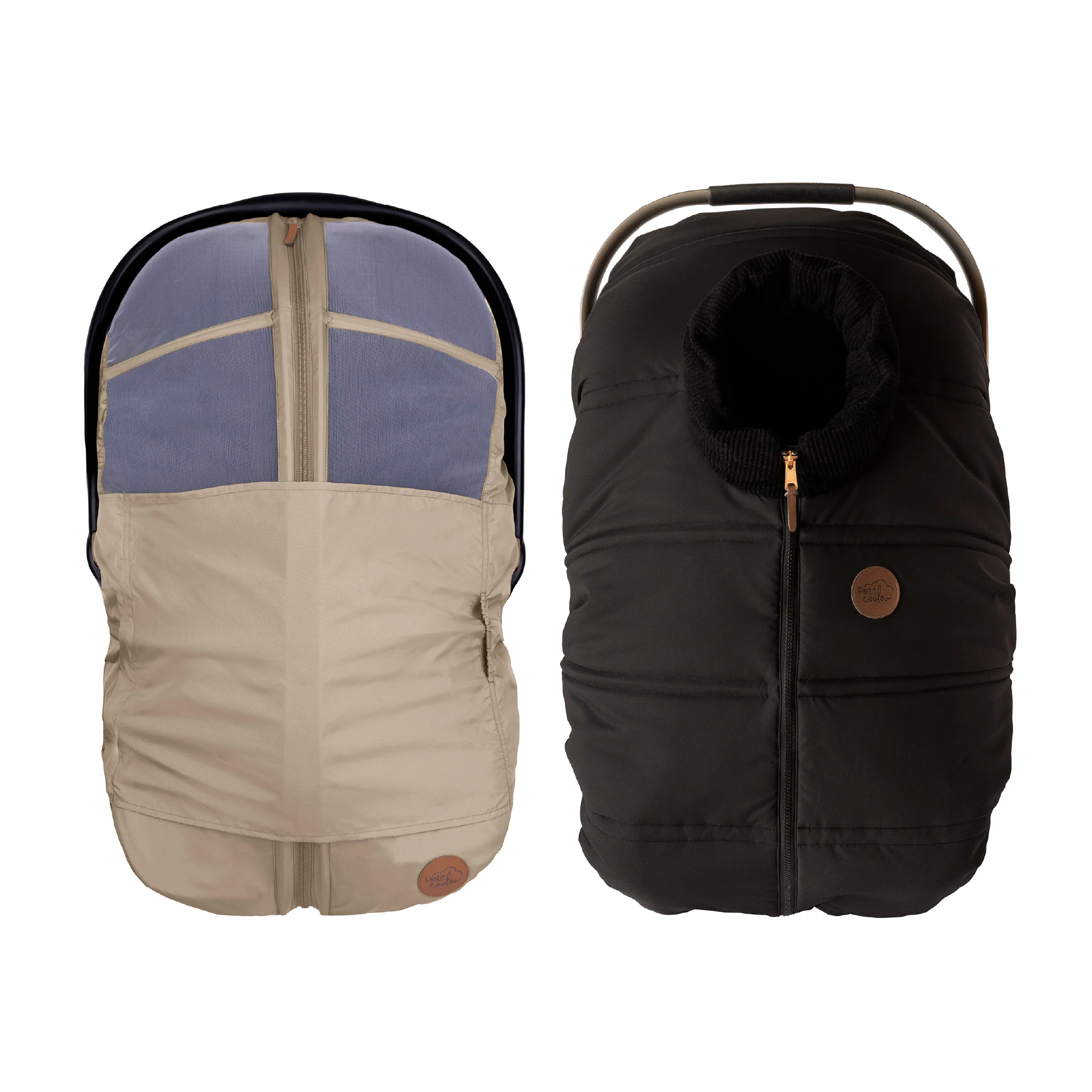 Combo : Housse légère et housse été 4-en-1 pour siège d'auto