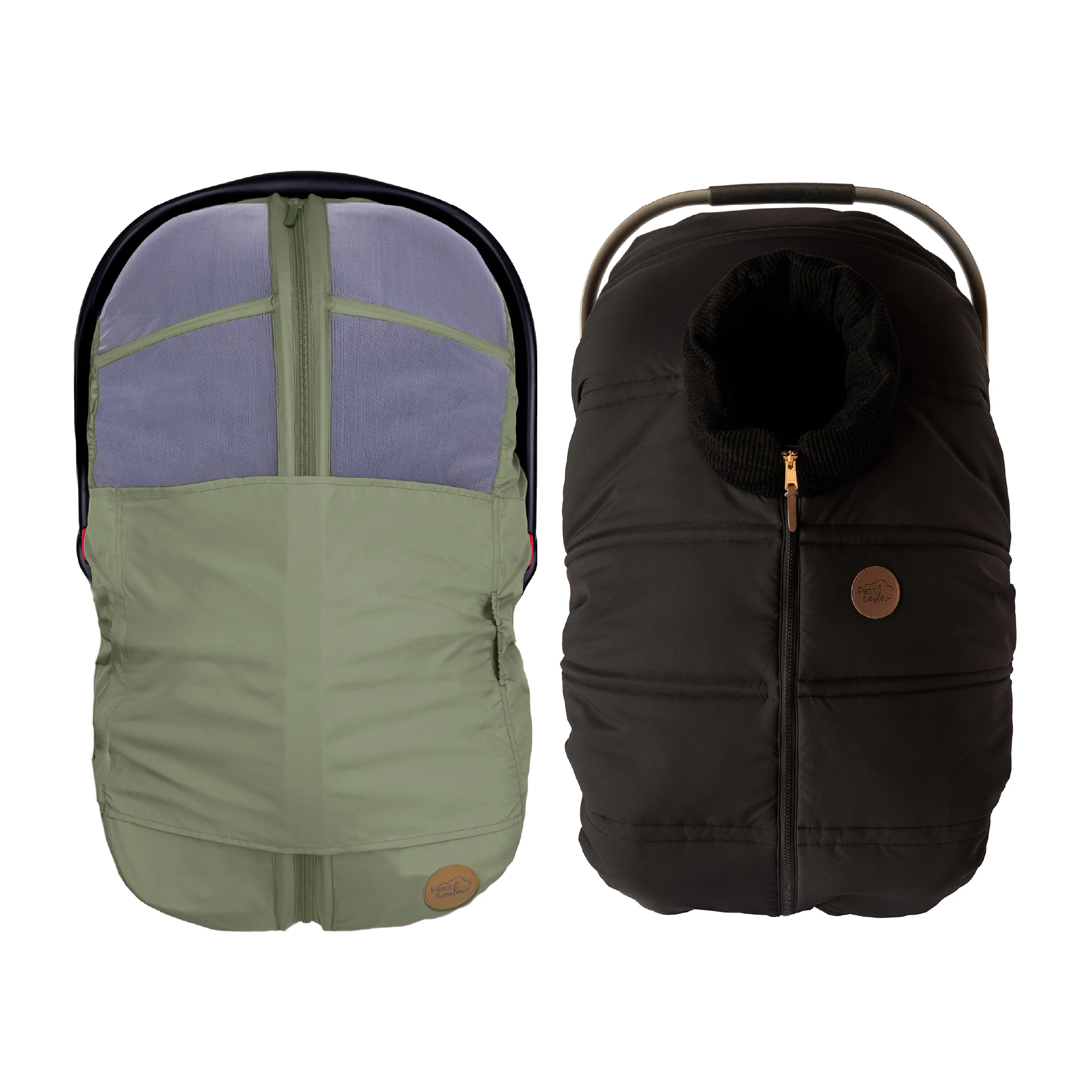 Combo : Housse légère et housse été 4-en-1 pour siège d'auto