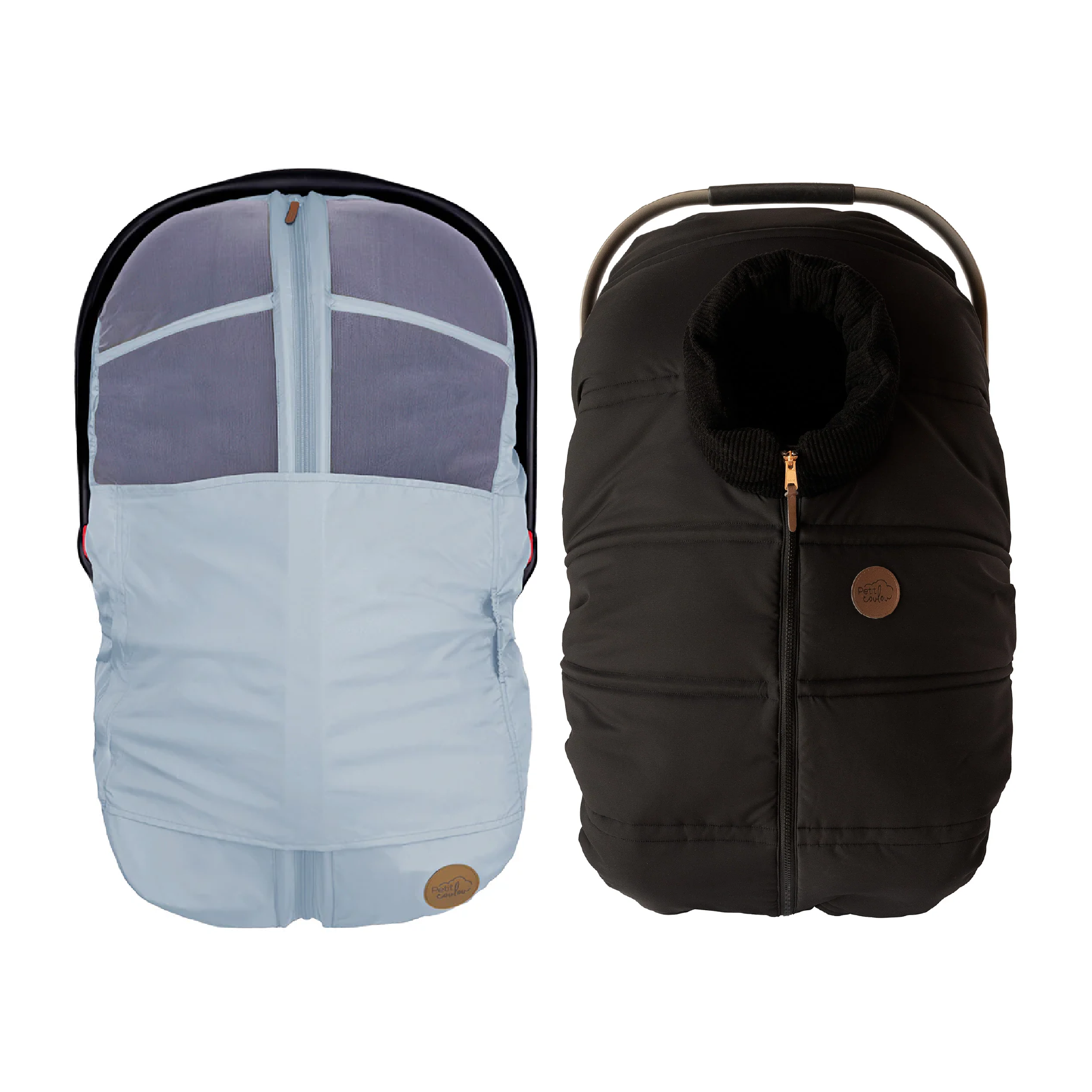 Combo : Housse légère et housse été 4-en-1 pour siège d'auto