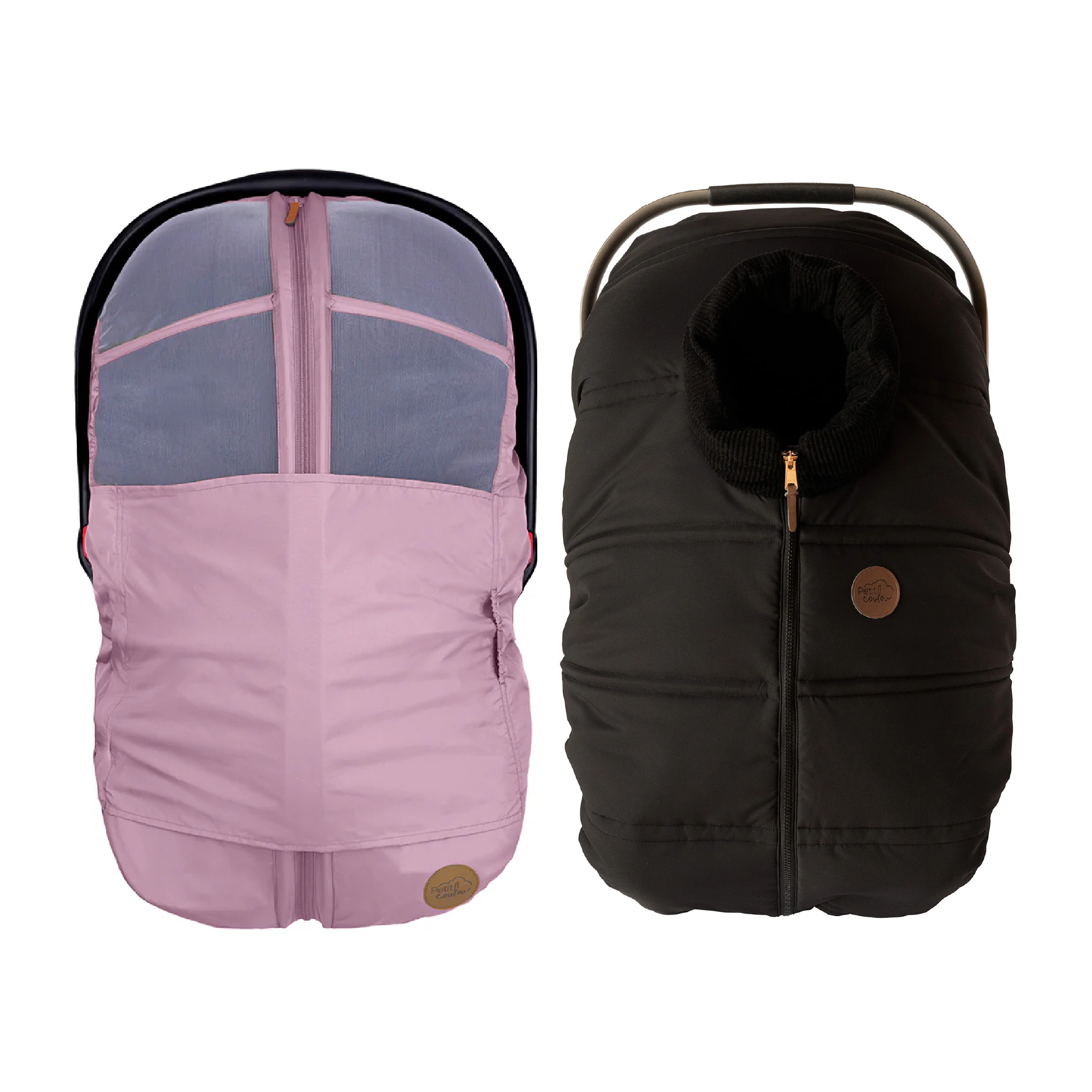 Combo : Housse légère et housse été 4-en-1 pour siège d'auto