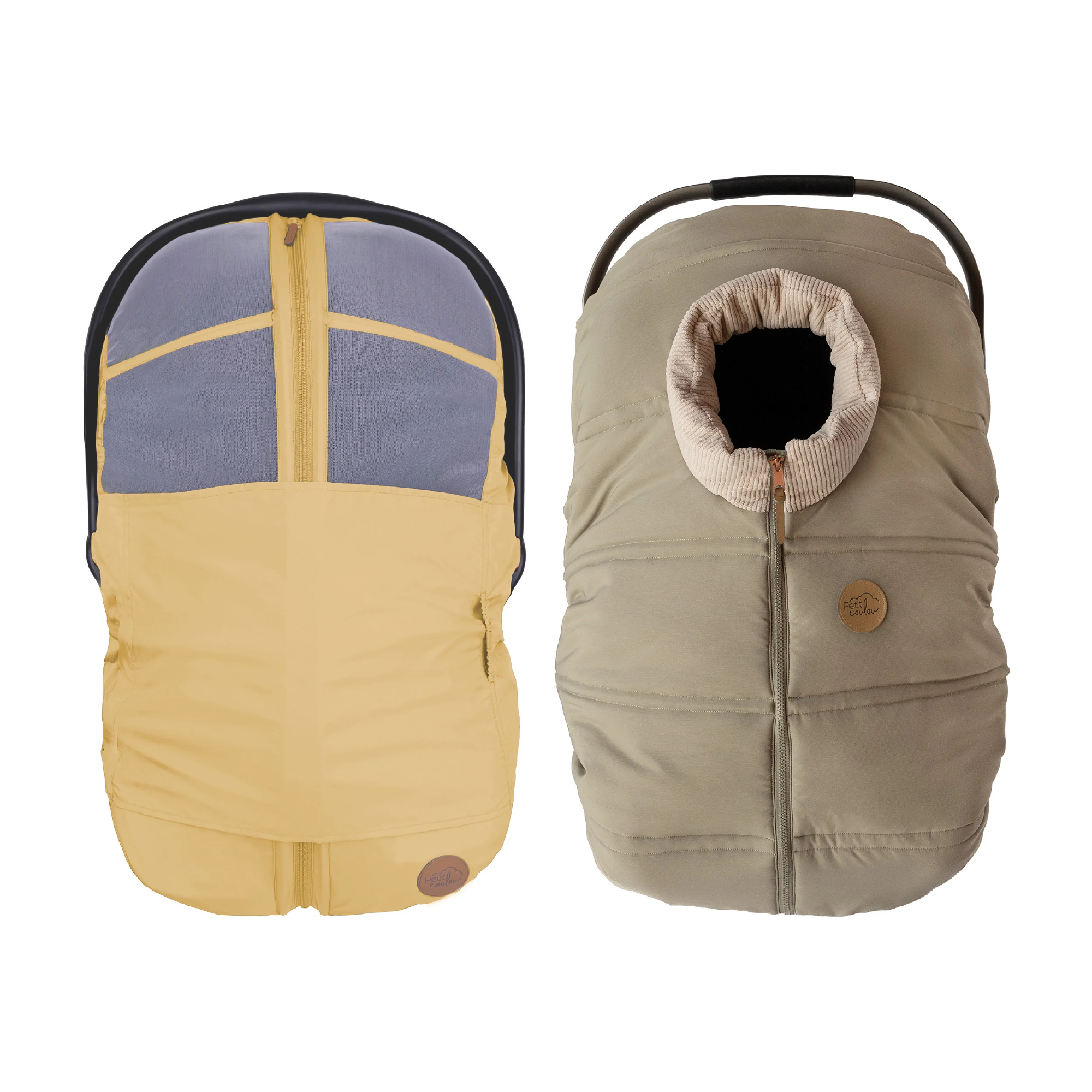 Combo : Housse légère et housse été 4-en-1 pour siège d'auto