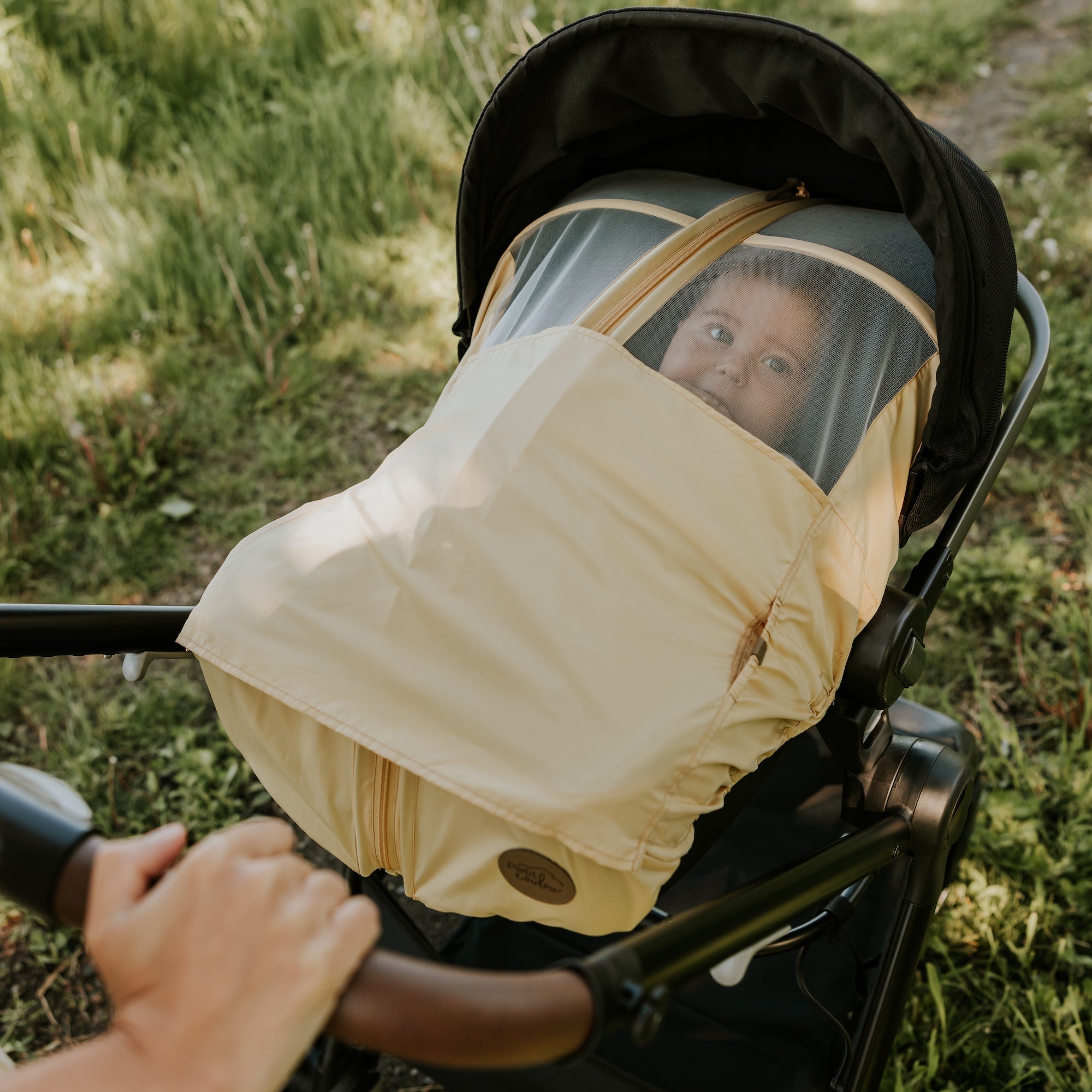 Bundle: 4-in-1 Summer Car Seat Cover and Sun Hat 