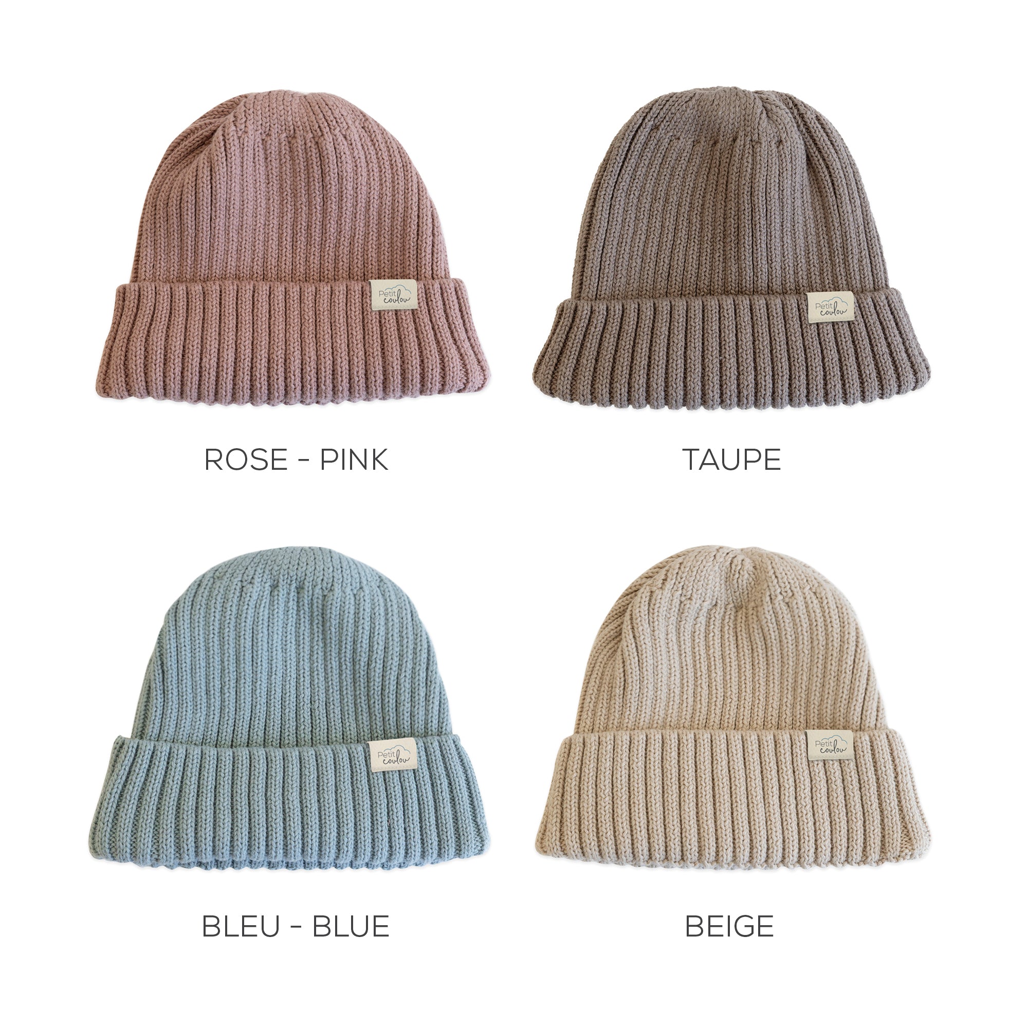 Ensemble : Housse légère et tuque en tricot 0-6m