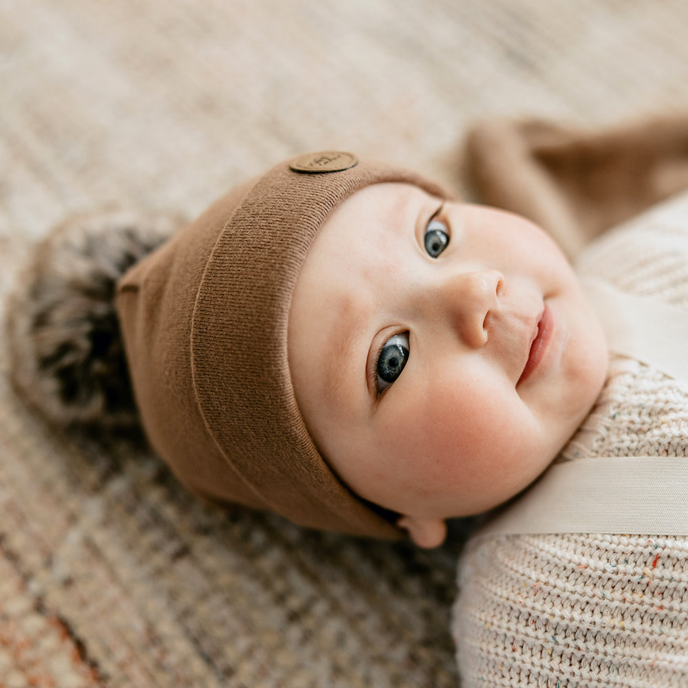 Petit Coulou Girls' organic cotton Hat